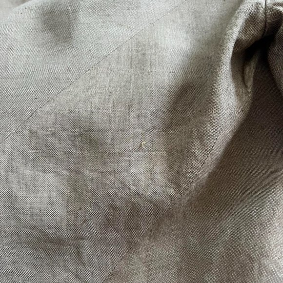 Jurgen Lehl linen jacket in chestnut - Picture 8 of 8